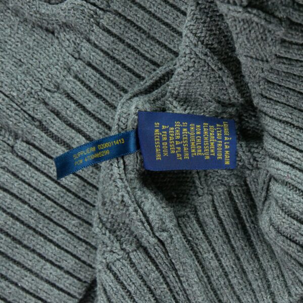 Pull femme manches longues gris Polo Ralph Lauren Col Rond