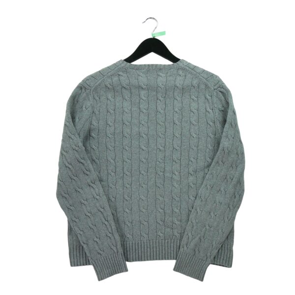 Pull femme manches longues gris Polo Ralph Lauren Col Rond