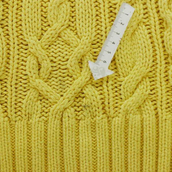 Pull femme manches longues jaune Polo Ralph Lauren Col Roule