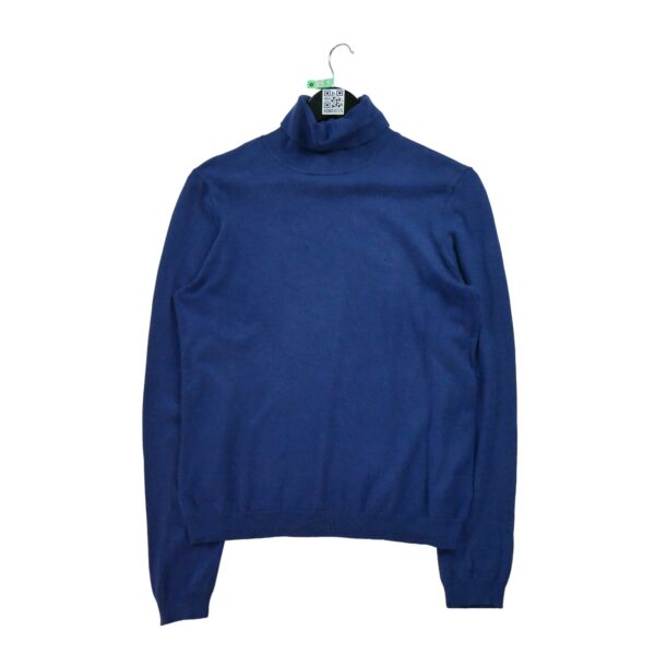 Pull femme manches longues marine Polo Ralph Lauren Col Roule
