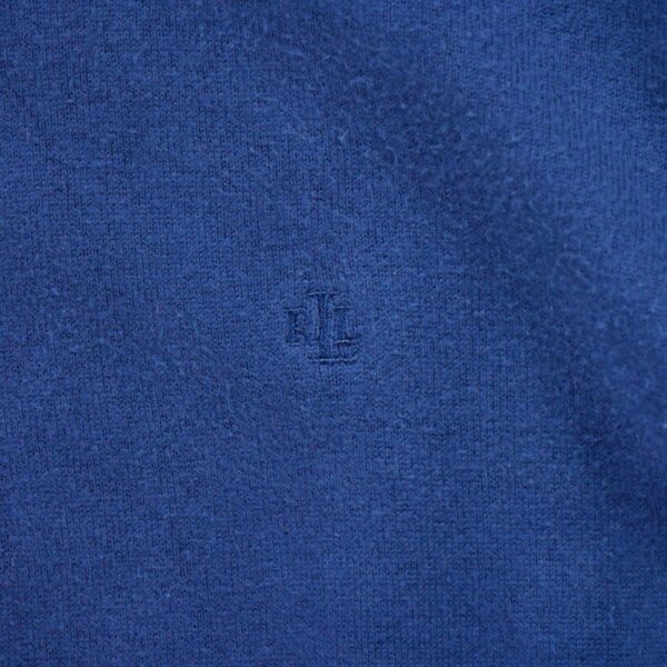 Pull femme manches longues marine Polo Ralph Lauren Col Roule
