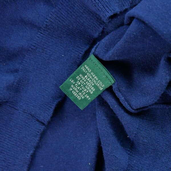 Pull femme manches longues marine Polo Ralph Lauren Col Roule