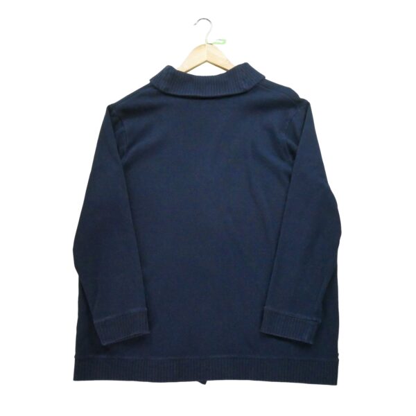Pull femme manches longues marine Polo Ralph Lauren Col V