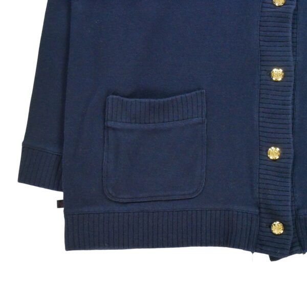 Pull femme manches longues marine Polo Ralph Lauren Col V