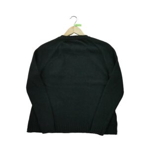 Pull femme manches longues noir Polo Ralph Lauren Col Rond