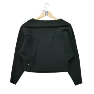 Pull femme manches longues noir Polo Ralph Lauren Col Rond