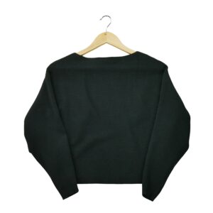 Pull femme manches longues noir Polo Ralph Lauren Col Rond