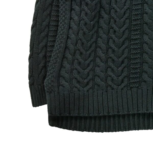 Pull femme manches longues noir Polo Ralph Lauren Col Rond