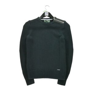 Pull femme manches longues noir Polo Ralph Lauren Col Rond