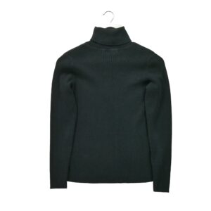 Pull femme manches longues noir Polo Ralph Lauren Col Roule