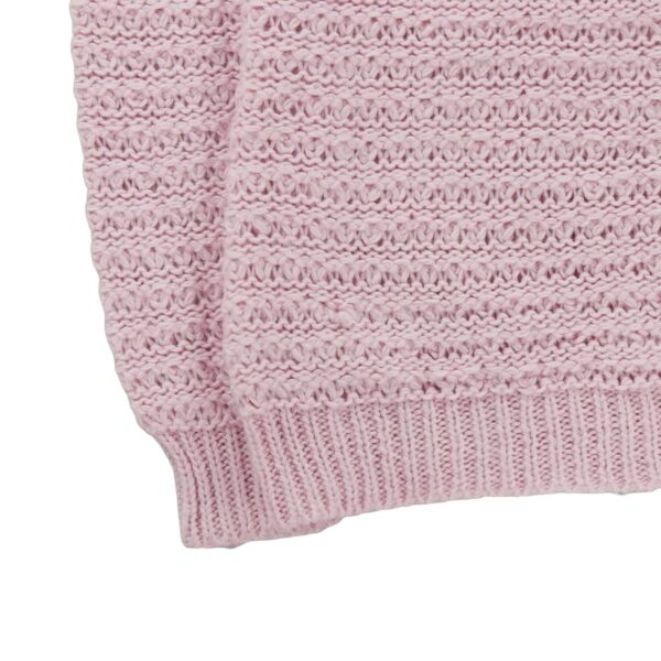 Pull femme manches longues rose Polo Ralph Lauren Col Rond