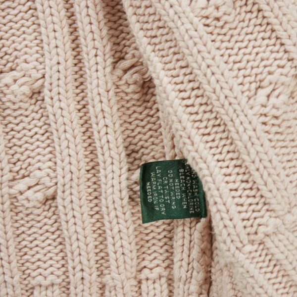 Pull femme manches longues rose Polo Ralph Lauren Col V