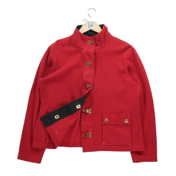 Pull femme manches longues rouge Polo Ralph Lauren Col Montant