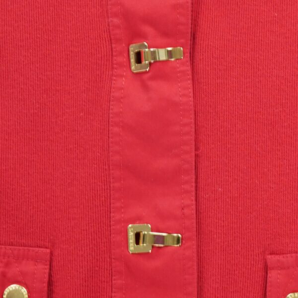 Pull femme manches longues rouge Polo Ralph Lauren Col Montant