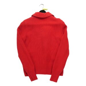 Pull femme manches longues rouge Polo Ralph Lauren Col Rond