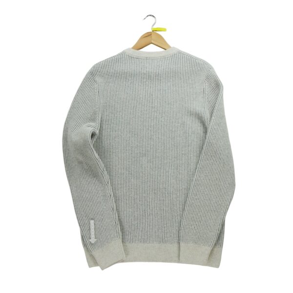 Pull homme manches longues gris Barbour Col Rond