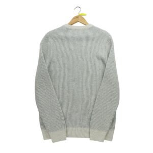 Pull homme manches longues gris Barbour Col Rond