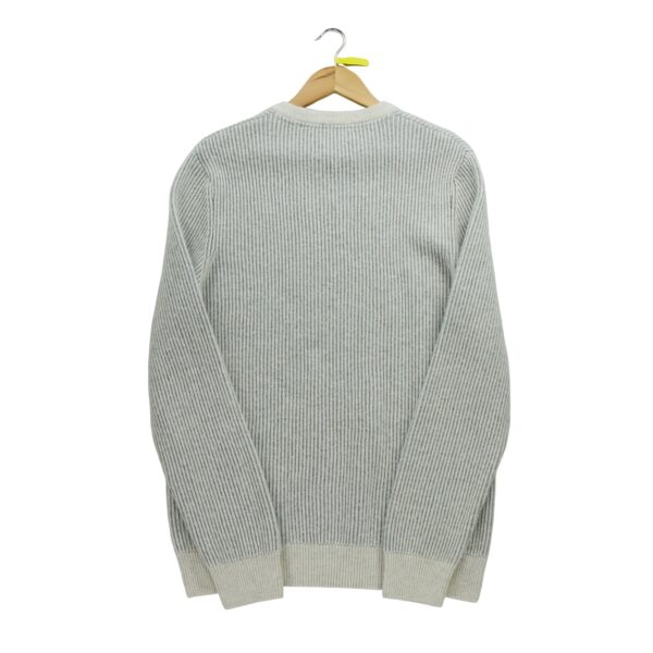 Pull homme manches longues gris Barbour Col Rond