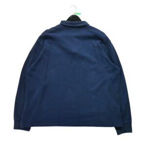 Pull homme manches longues marine Polo Ralph Lauren Col Montant