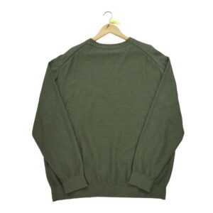 Pull homme manches longues vert Nautica Col Rond
