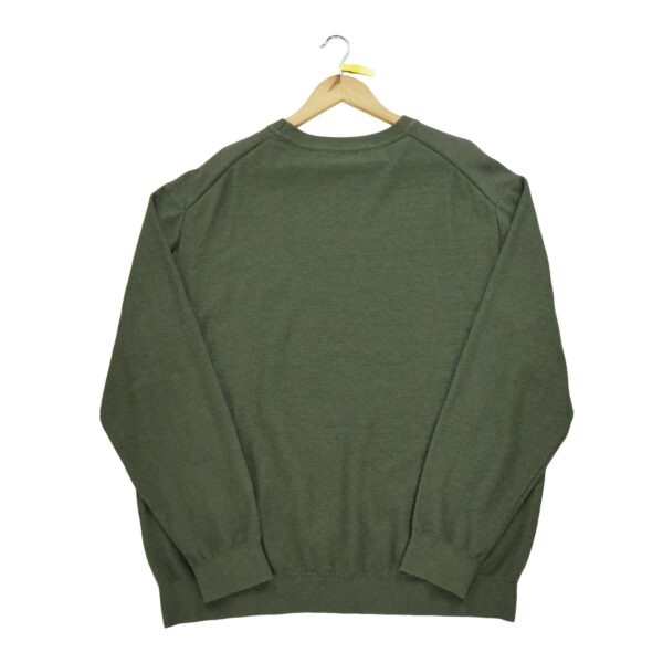 Pull homme manches longues vert Nautica Col Rond