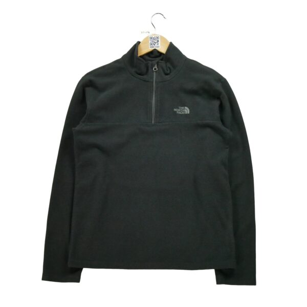 Pull polaires enfant manches longues noir The North Face Col Montant