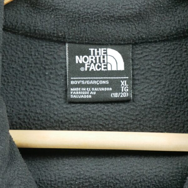 Pull polaires enfant manches longues noir The North Face Col Montant