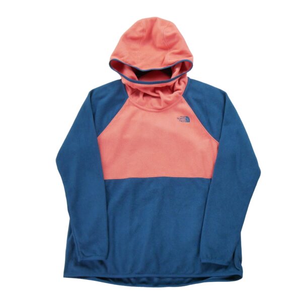 Pull polaires femme manches longues bleu The North Face Col Montant