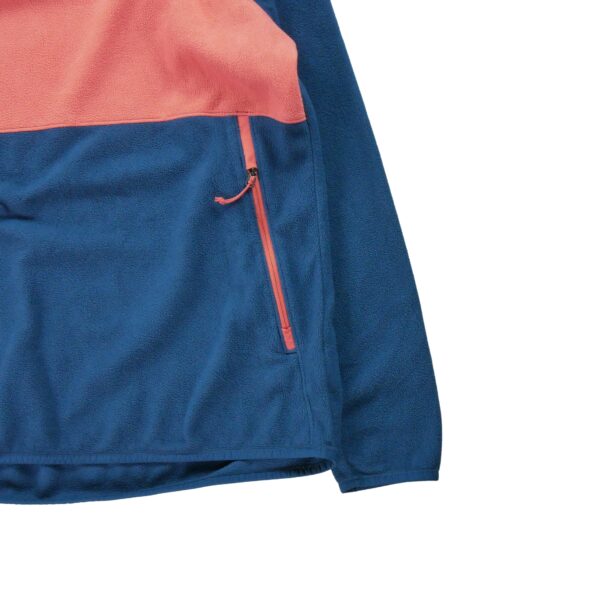 Pull polaires femme manches longues bleu The North Face Col Montant