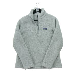 Pull polaires femme manches longues gris Patagonia Col Montant