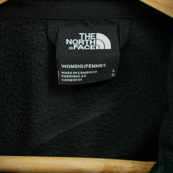 Pull polaires femme manches longues noir The North Face Col Montant