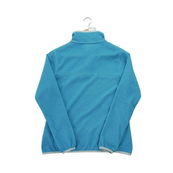 Pull polaires femme manches longues turquoise Patagonia Col Montant