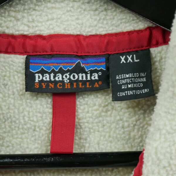 Pull polaires homme manches longues beige Patagonia Col Montant