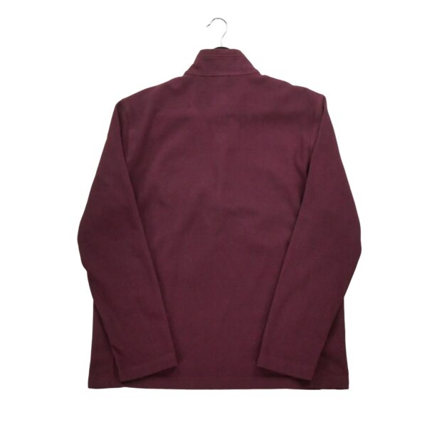 Pull polaires homme manches longues bordeaux The North Face Col Montant