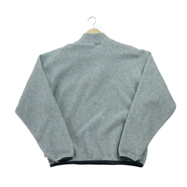 Pull polaires homme manches longues gris Russell Athletic Col Montant