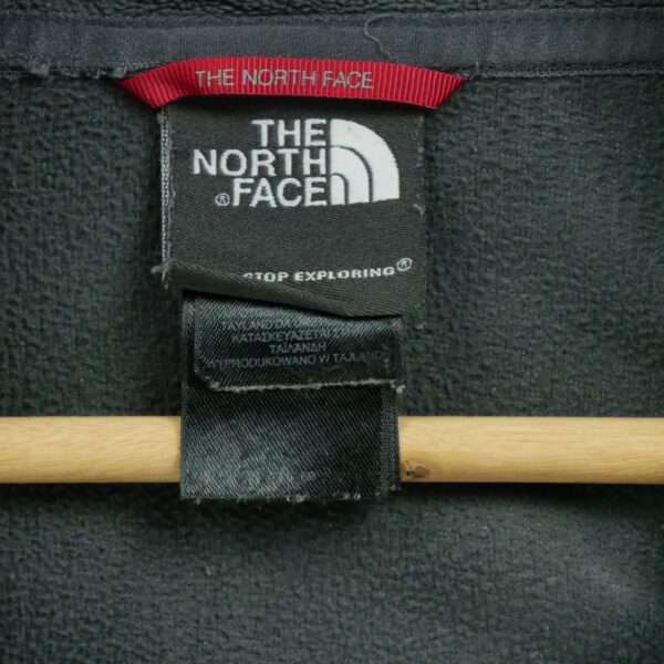 Pull polaires homme manches longues gris The North Face Col Montant