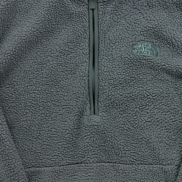 Pull polaires homme manches longues gris The North Face Col Montant