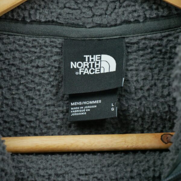 Pull polaires homme manches longues gris The North Face Col Montant