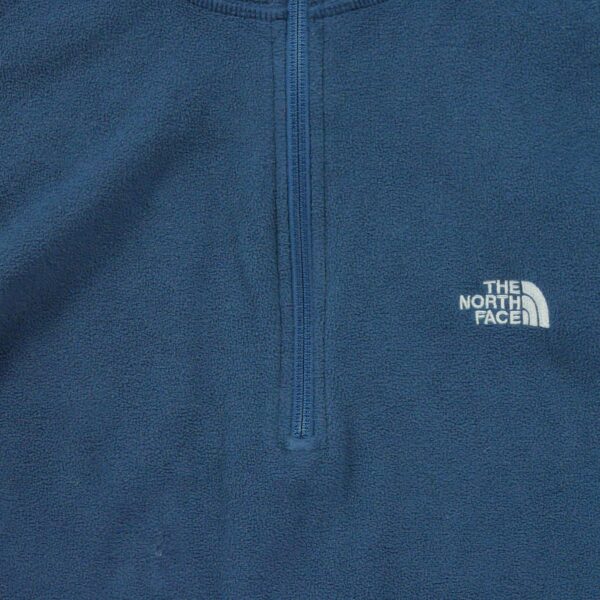 Pull polaires homme manches longues marine The North Face Col Montant