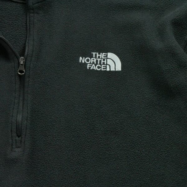 Pull polaires homme manches longues noir The North Face Col Montant