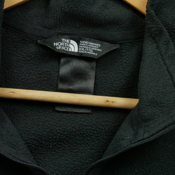 Pull polaires homme manches longues noir The North Face Col Montant