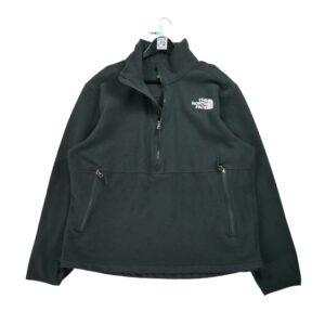 Pull polaires homme manches longues noir The North Face Col Montant