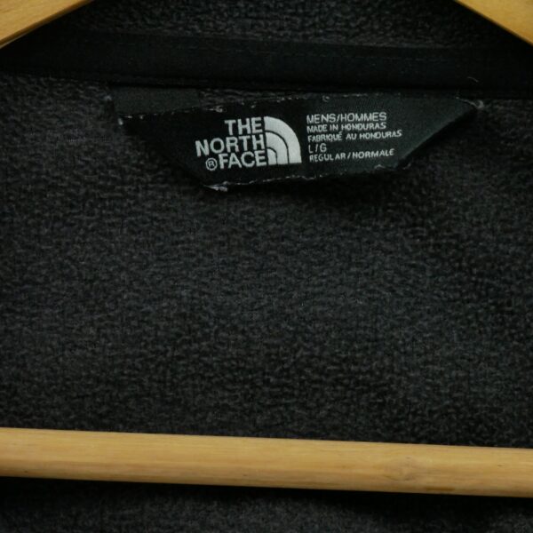Pull polaires homme manches longues noir The North Face Col Montant