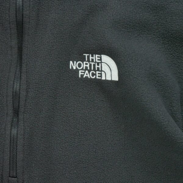 Pull polaires homme manches longues noir The North Face Col Montant