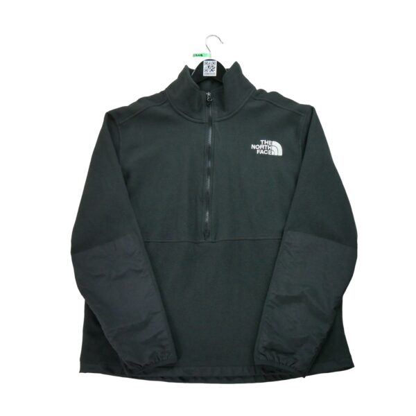 Pull polaires homme manches longues noir The North Face Col Montant