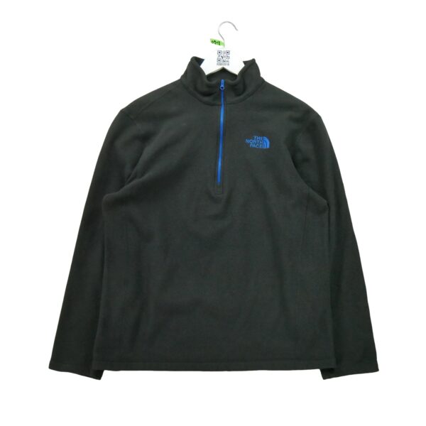 Pull polaires homme manches longues noir The North Face Col Montant