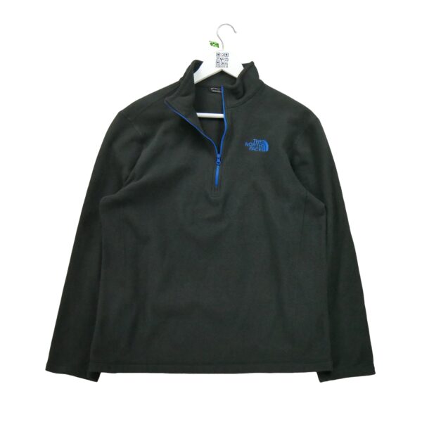 Pull polaires homme manches longues noir The North Face Col Montant