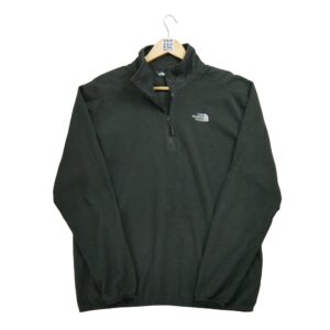 Pull polaires homme manches longues noir The North Face Col Montant