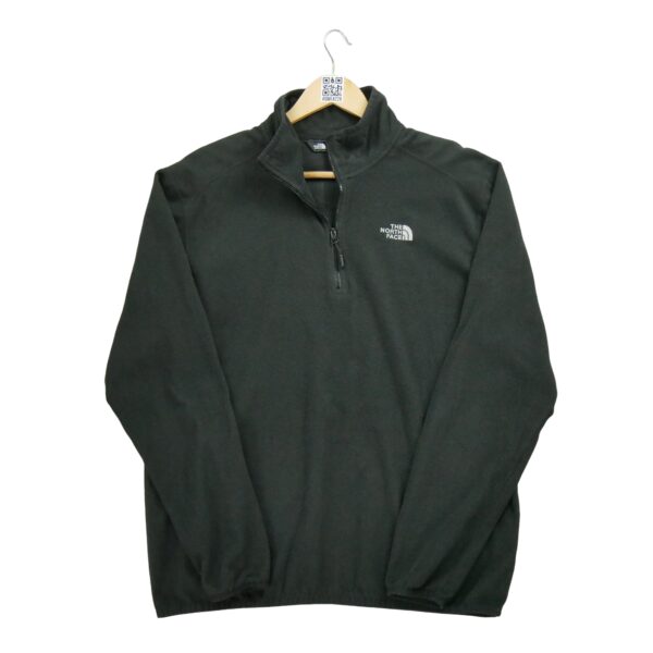 Pull polaires homme manches longues noir The North Face Col Montant