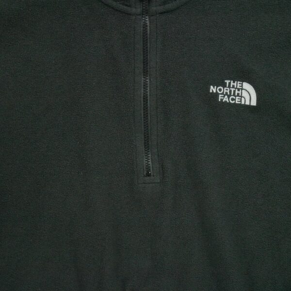 Pull polaires homme manches longues noir The North Face Col Montant
